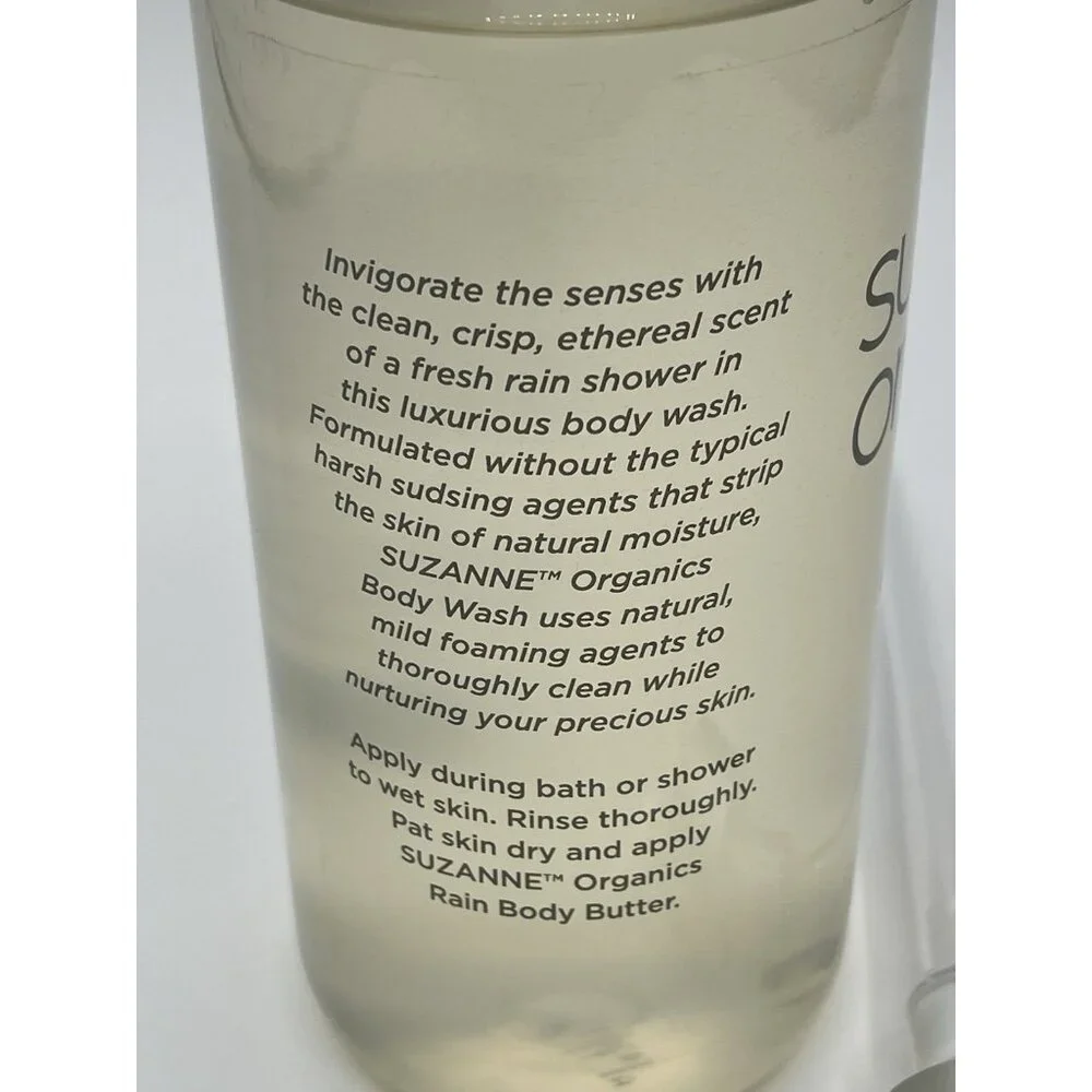 Suzanne Somers Organics RAIN‎ Body Wash 16 fl oz